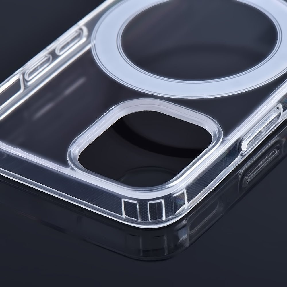 MagSafe Case for Apple iPhone 13 Pro, OEM, Clear Mag, Transparent