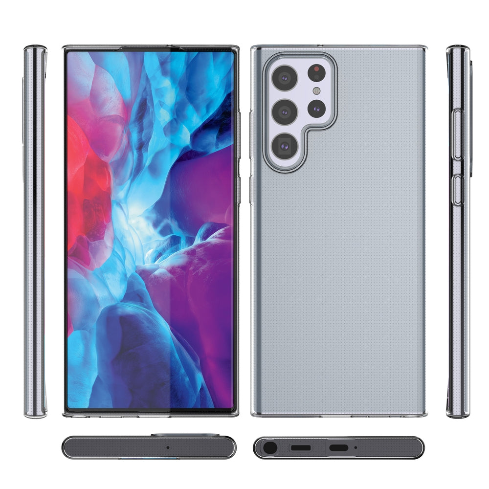 Case for Samsung Galaxy S22 Ultra 5G S908, OEM, Slim, Transparent