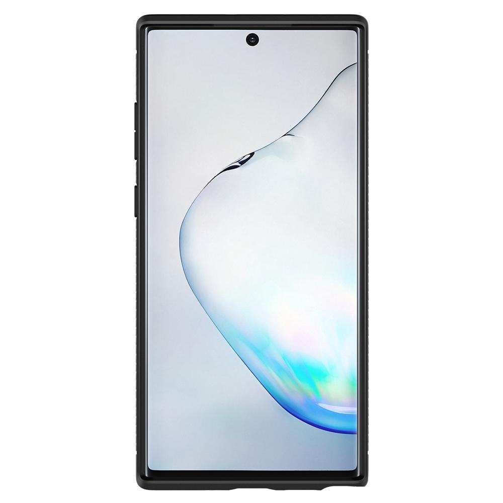 Pouch for Samsung Galaxy Note 10+ 5G N976 / Note 10+ N975, Spigen, Rugged Armor, Black 627CS27331