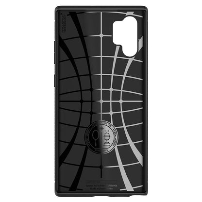 Pouch for Samsung Galaxy Note 10+ 5G N976 / Note 10+ N975, Spigen, Rugged Armor, Black 627CS27331