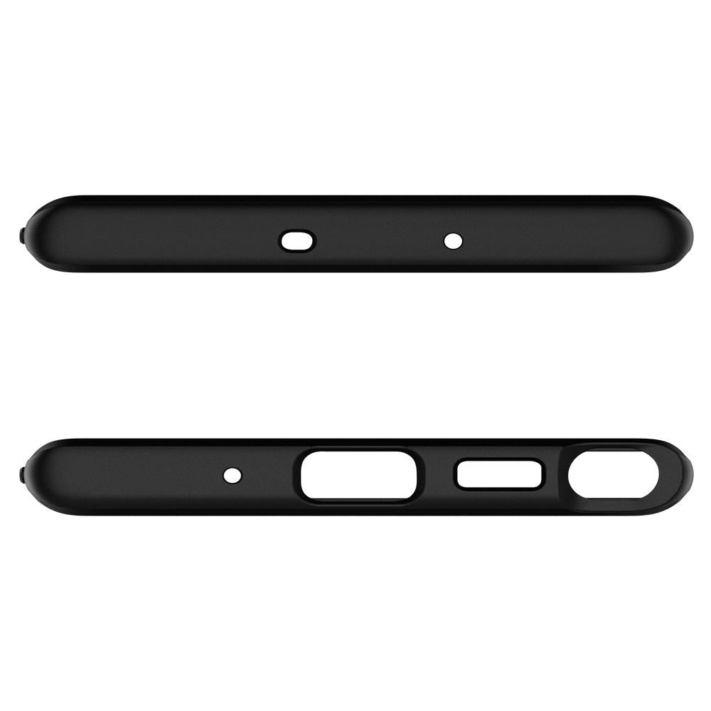 Pouch for Samsung Galaxy Note 10+ 5G N976 / Note 10+ N975, Spigen, Rugged Armor, Black 627CS27331