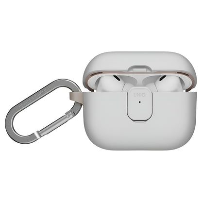 UNIQ Clyde Case for Apple AirPods Pro 3, Beige Gray