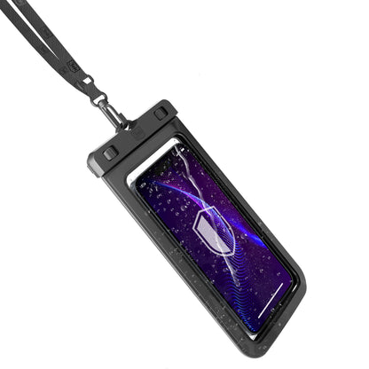 Universal Waterproof Case for Phone max. 7inch, 3MK, Hydro, Black