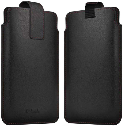 Universal Phone Case, Tech-Protect, SM65, Black Red
