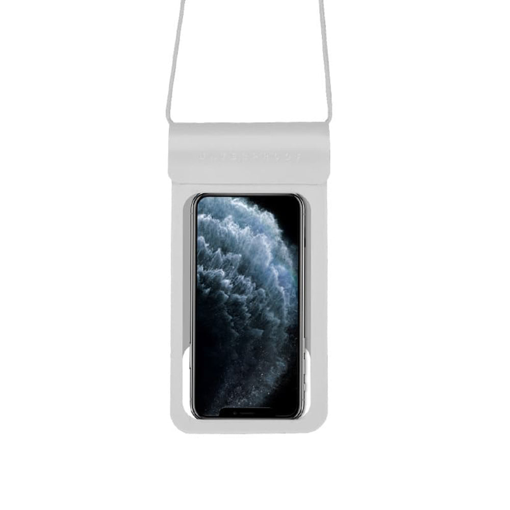 Universal Waterproof Case for Phone max. 6.8inch, Techsuit, TWC1, Silver