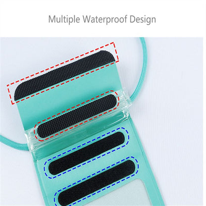 Universal Waterproof Case for Phone max. 6.8inch, Techsuit, TWC1, Turquoise