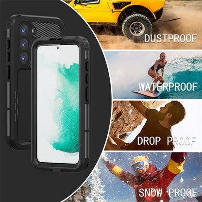 Waterproof Case for Samsung Galaxy S26 Plus S947, ShellBox, Black