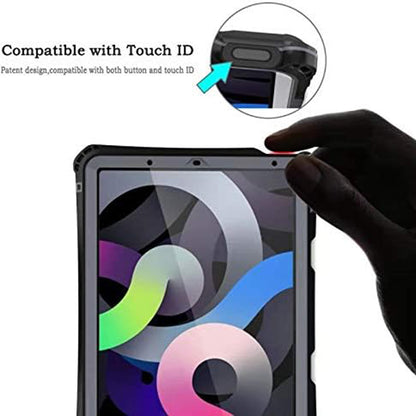 Waterproof Case for Apple iPad Air (2022) / Air (2020), ShellBox, Black