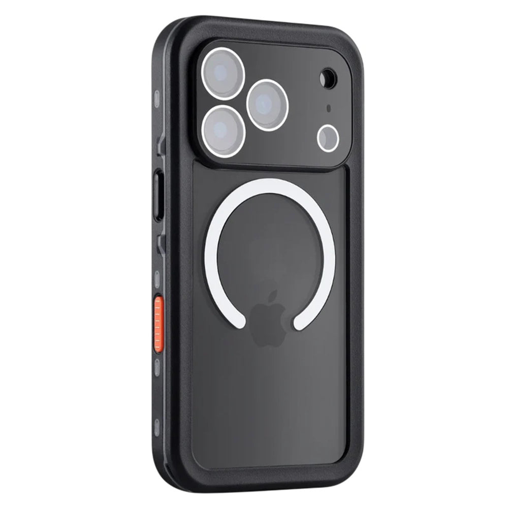 Waterproof Case for Apple iPhone 18 Pro / 17 Pro, ShellBox, Black