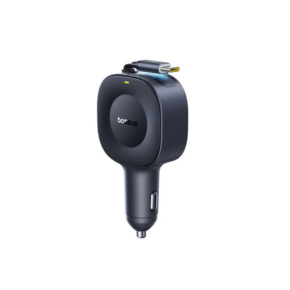 Baseus PrimeTrip VR2 Car Charger with USB-C Cable, 30W, 3A, 1 x USB-C, Black C0206400