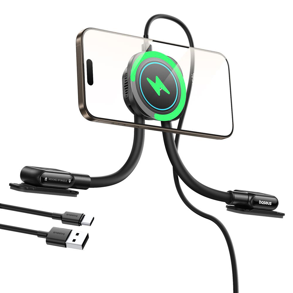 Baseus PrimeTrip C03s Pro Wireless Car Charger, 15W, 1.67A, Black C0013803