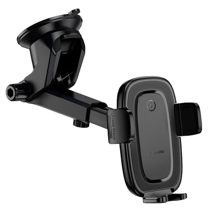 Borofone BH223 Follower Wireless Car Charger, 15W, 1.67A, Black