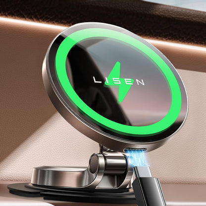 Lisen Wireless Car Charger, 15W, 1.67A, Black YL0223090006
