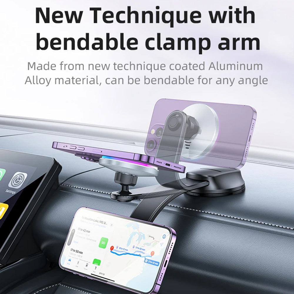Yesido C292 Wireless Car Charger, 15W, 1.67A, Black