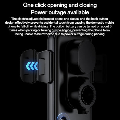 Yesido C307 Wireless Car Charger, 15W, 1.67A, Black