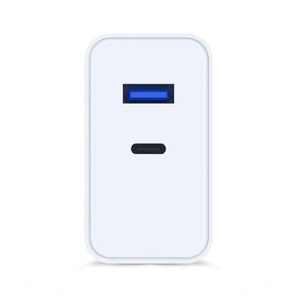 3MK FlowPower Network Charger, 45W, 1 x USB-A - 1 x USB-C, White