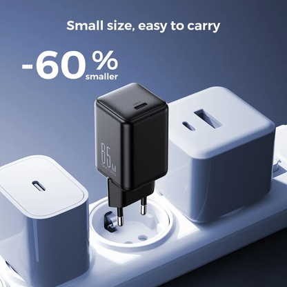 Joyroom JR-TCG18 Network Charger, 65W, 3.25A, 1 x USB-C, Black
