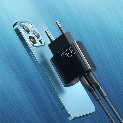 McDodo CH-0921 Network Charger, 33W, 3A, 1 x USB-A - 1 x USB-C, Black