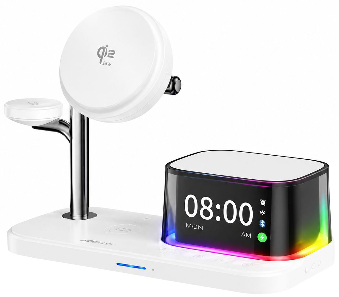 Wireless Network Charger XO Design CX045 3in1, 25W, White