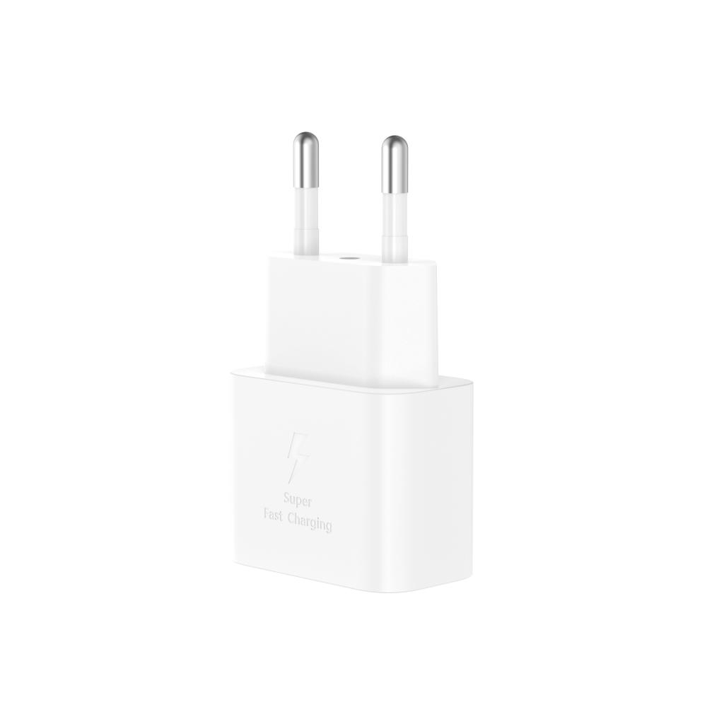 XO Design L167 Network Charger, 25W, 3A, 1 x USB-C, White