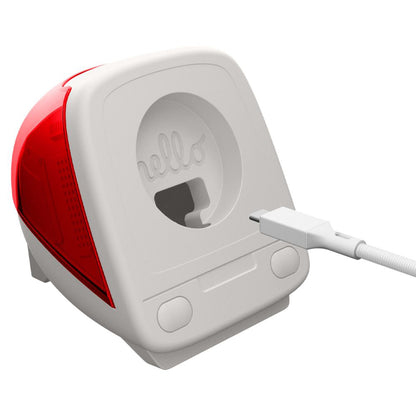 Spigen C1 Classic Stand for Apple Watch Wireless Charger Series, Red AMP09341