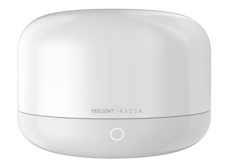 Yeelight D2 Bedside LED Lamp by Razer, Wi-Fi, 5W, 1700K - 6500K, 240lm, RGB, White, Resealed YLCT01YL