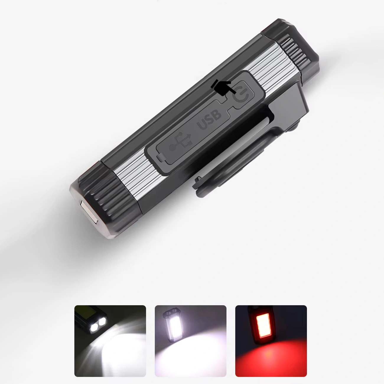 LED Work Lamp WZK WLR-15W, 1500lm, Gray
