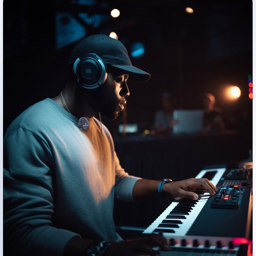 Techsuit LW5 Lavalier, USB-C, Set of 2 pieces, Black