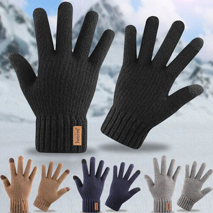 Iwarm ST0016 Touchscreen Winter Gloves, Size 22cm, Gray