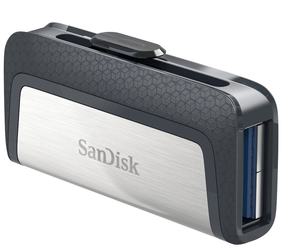 SanDisk Ultra Dual Drive External Memory USB-A 3.1 / USB-C, 64Gb SDDDC2-064G-G46
