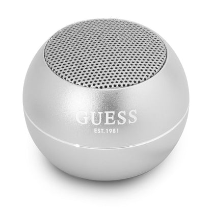 Guess Portable Bluetooth Speaker, 3W, Gray