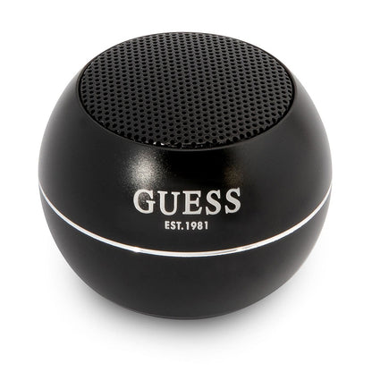 Guess Portable Bluetooth Speaker, 3W, Black