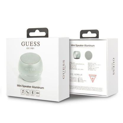 Guess Portable Bluetooth Speaker, 3W, Gray