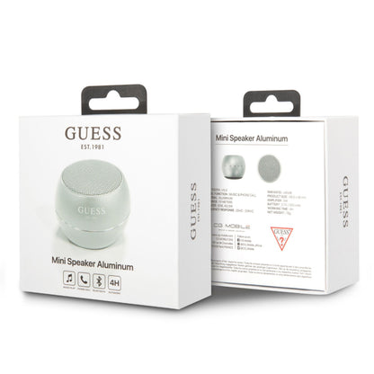Guess Portable Bluetooth Speaker, 3W, Gray