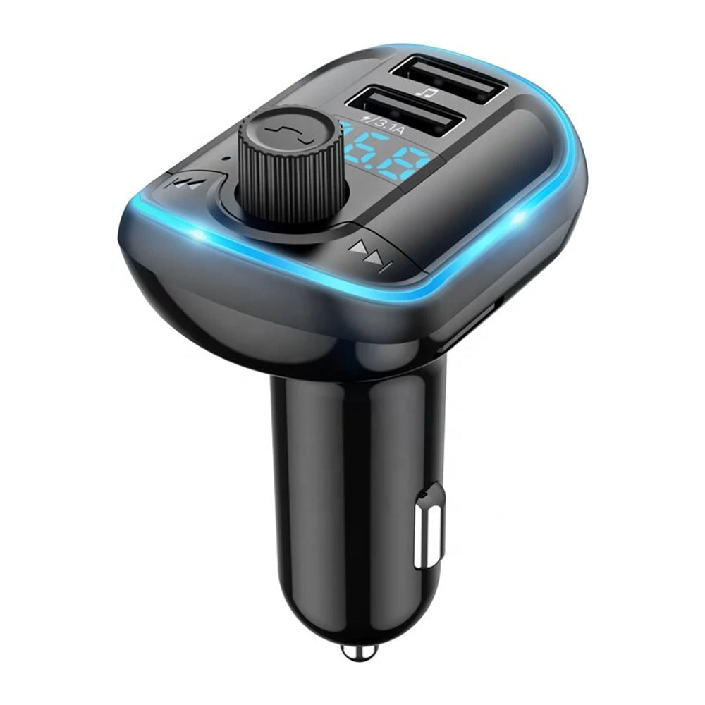 FM Bluetooth Modulator Yesido Y44, 2 x USB-A - 1 x microSD