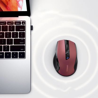 UGREEN MU006 Wireless Mouse, 4000DPI, Red