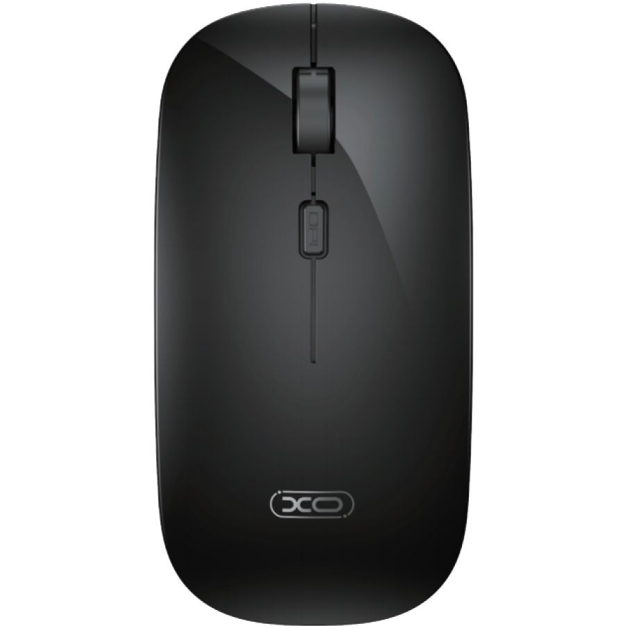 Wireless Mouse XO Design M7 Stylish Glossy, Black