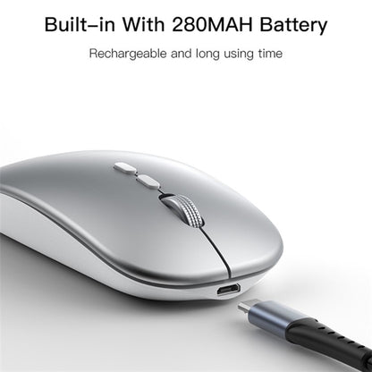 Wireless Mouse Yesido KB15, 800DPI - 1600DPI, Silver