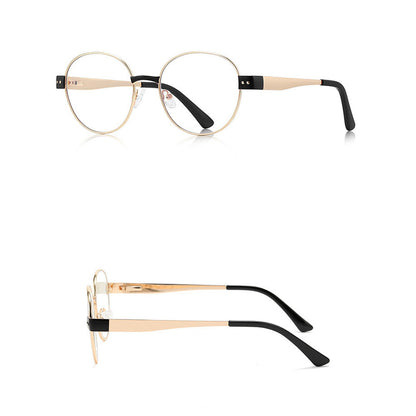 Techsuit 3175 Women's Computer Glasses, Anti-Blue Light, Gold Black