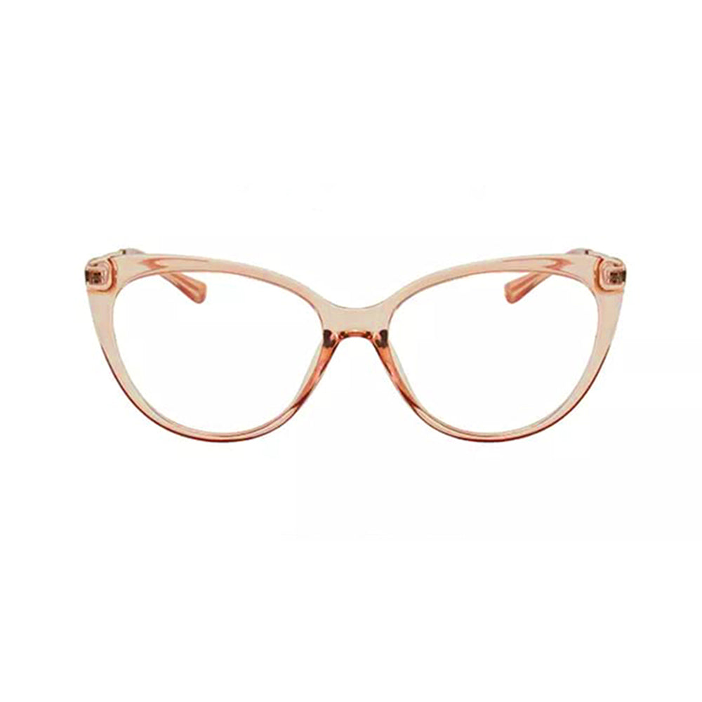 Techsuit Women's Computer Glasses F5018-C6, Anti-Blue Light, Brown