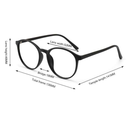 Techsuit Women's Computer Glasses F8551-C5, Anti-Blue Light, Pink