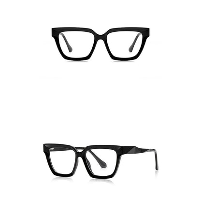 Techsuit LS083 Women's Computer Glasses, Anti-Blue Light, Black