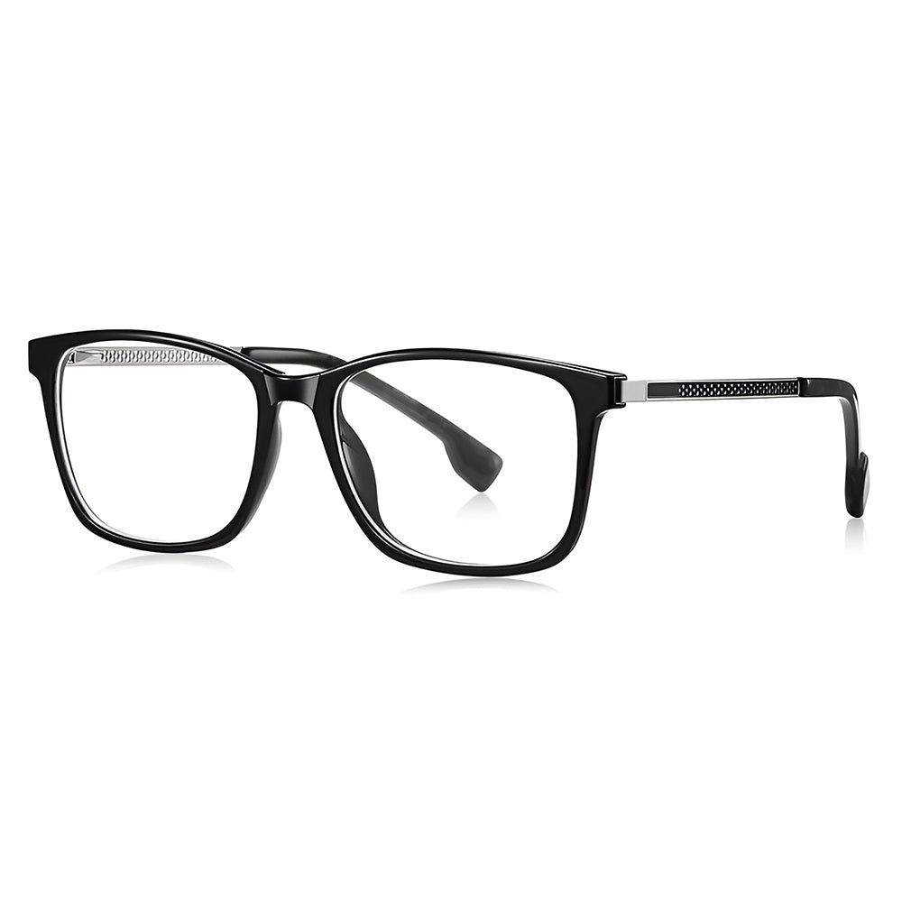 Techsuit LS202 Women's Computer Glasses, Anti-Blue Light, Black