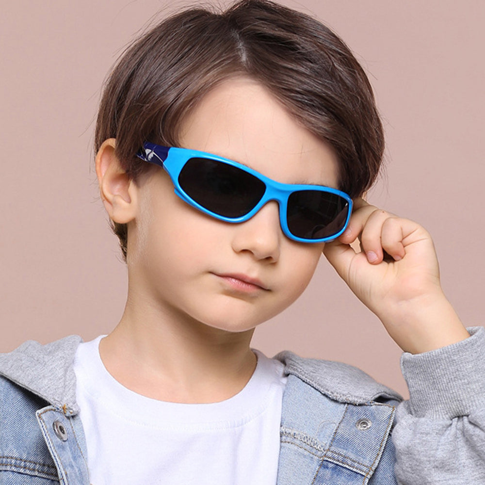 Techsuit 816-C8 Kids' Sport Sunglasses, Polarized, Orange White