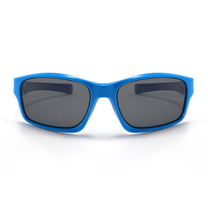 Techsuit 8202-C41 Kids' Sport Sunglasses, Polarized, Navy Blue
