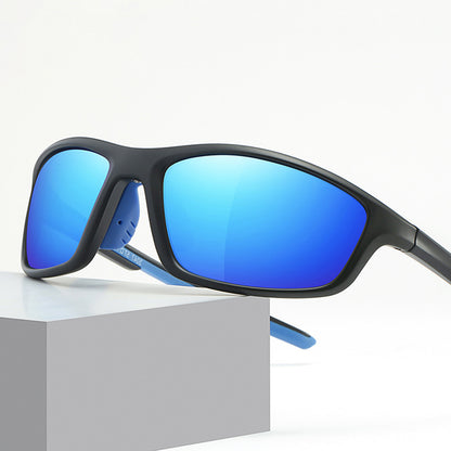 Unisex Cycling Glasses Techsuit 3047, UV Protection, Transparent Black