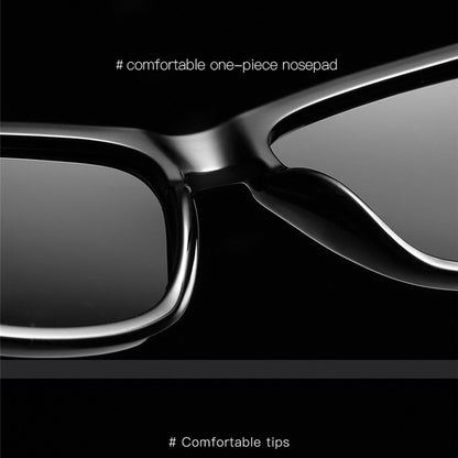 Men's Techsuit 0717 Sunglasses, Polarized, UV Protection, Black Yellow