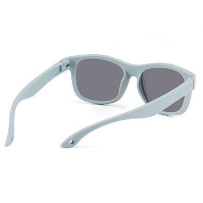 Techsuit Baby Sunglasses 8306-C14, Polarized, Black Red
