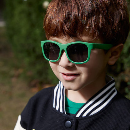 Techsuit Baby Sunglasses 8306-C14, Polarized, Black Red