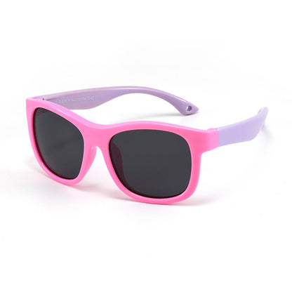 Techsuit Baby Sunglasses 8306-C42, Polarized, Pink Purple